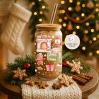 Mug en verre "Cozy Christmas 1"