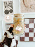 Mug en verre "Book Lover"