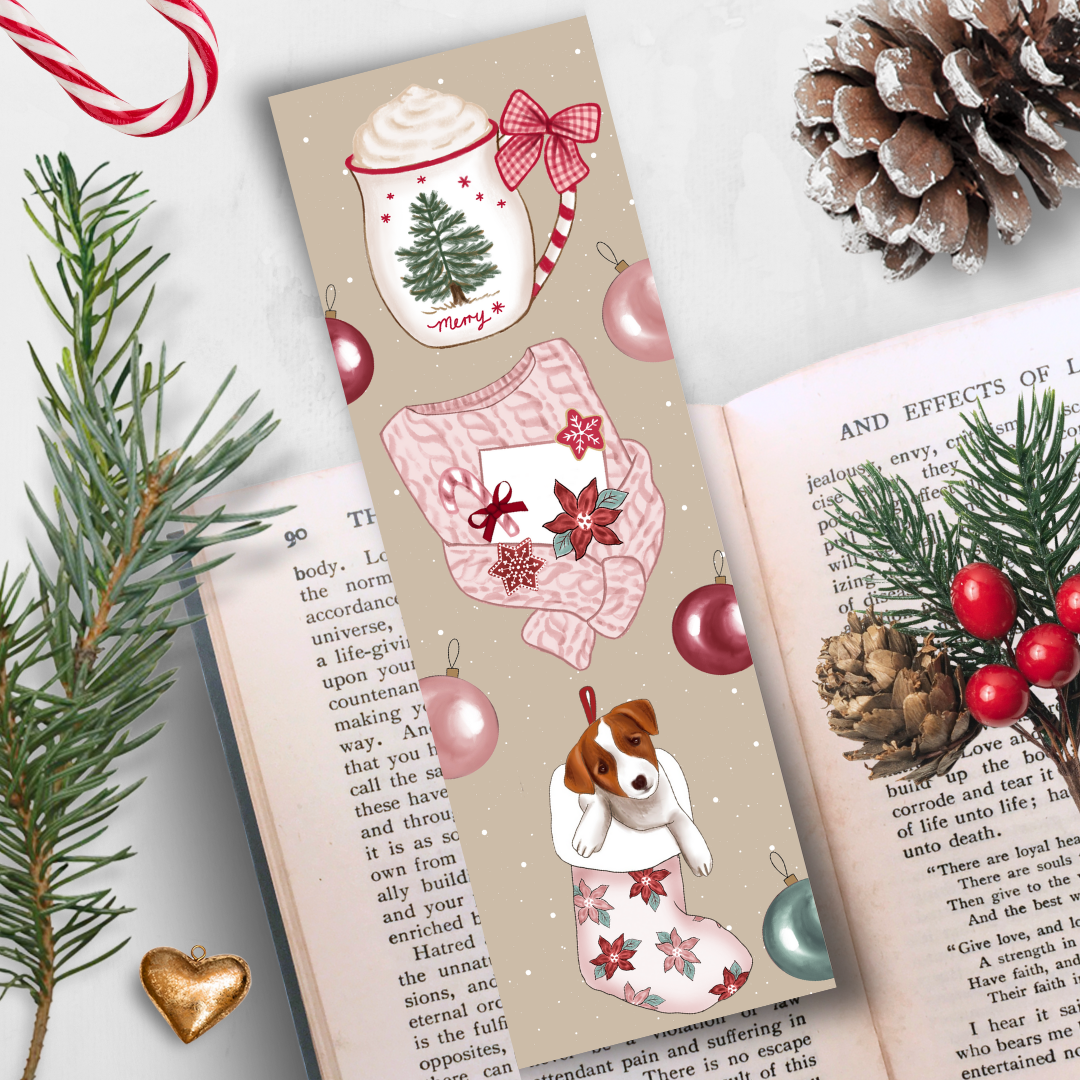 Marque Pages "Petits plaisirs de Noël"
