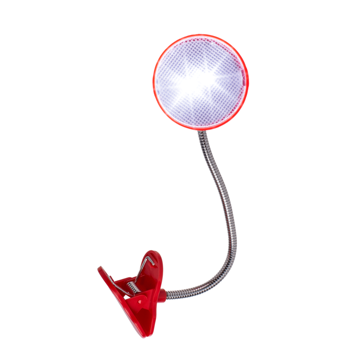 Lampe de lecture avec 2 LED (piles incluses)
