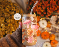 Mug en verre "Ambiance automnale douillette 1"