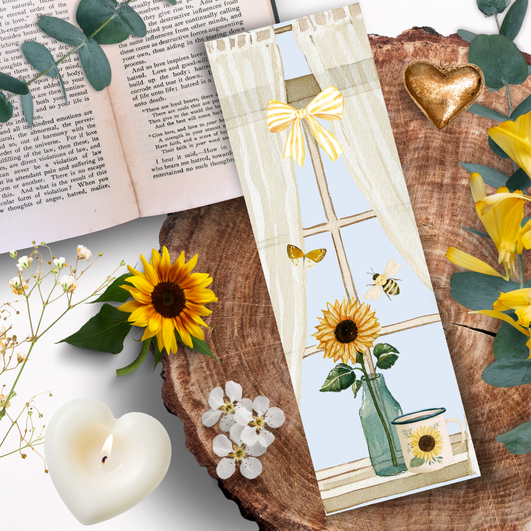 Marque Page "Là où dansent les abeilles"