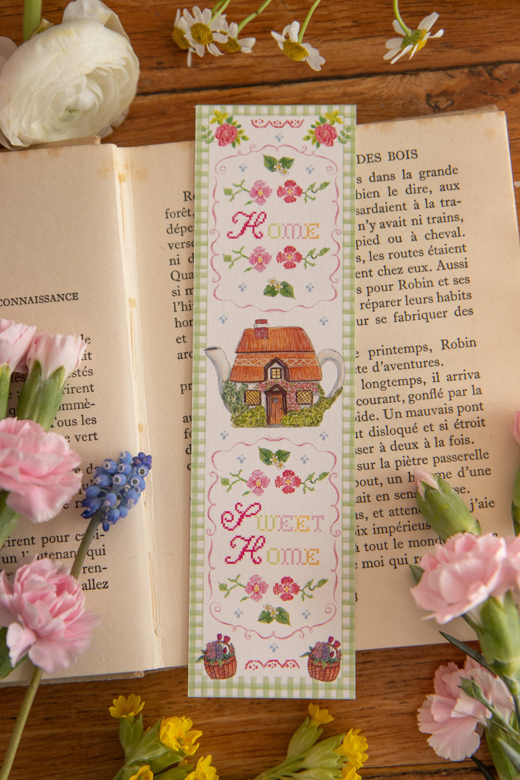 Lot de 3 Marque-pages du Printemps