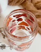Mug en verre "Ambiance automnale douillette 1"