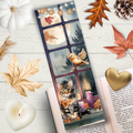 Marque Page "La fenêtre aux ronrons d'automne"