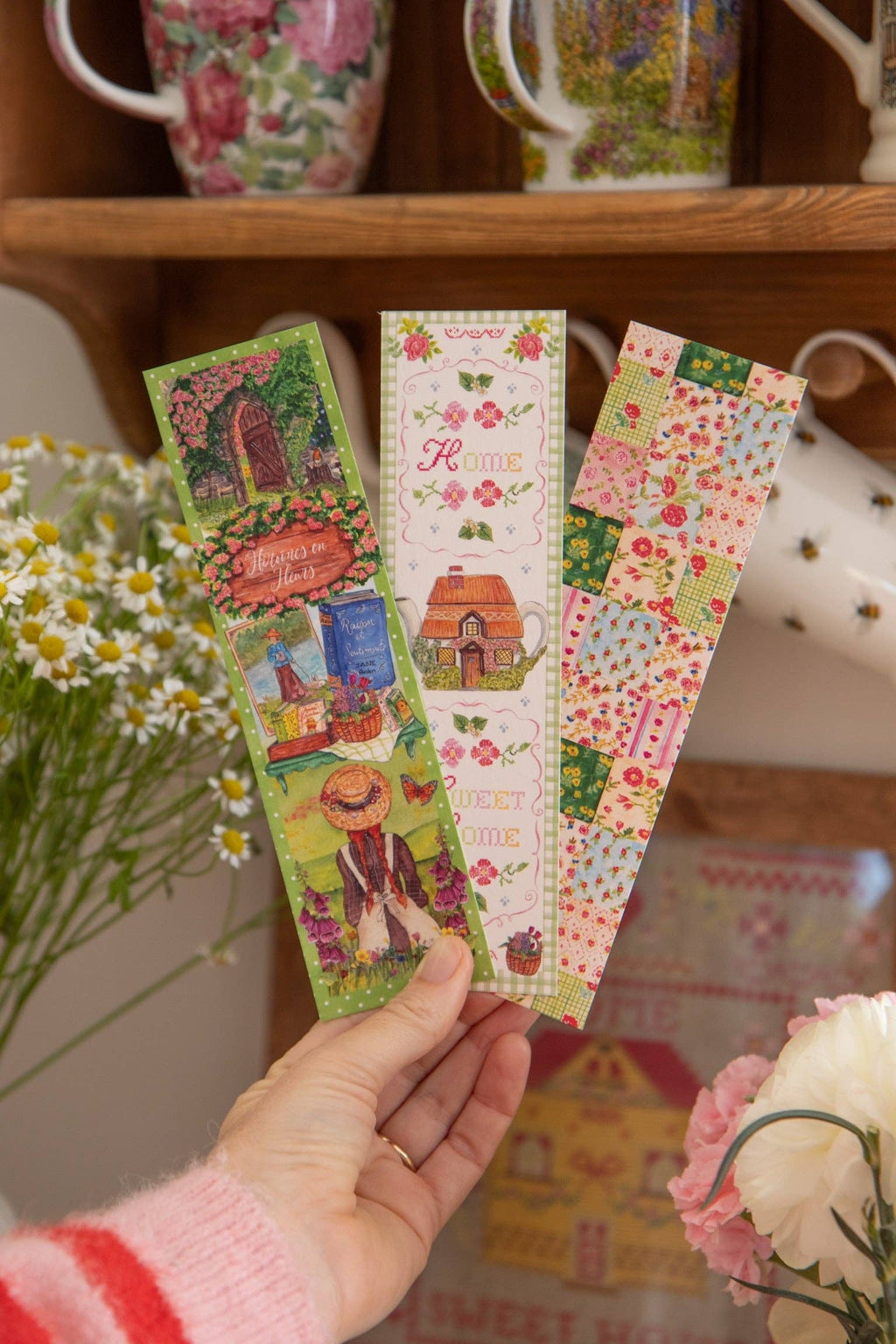Lot de 3 Marque-pages du Printemps