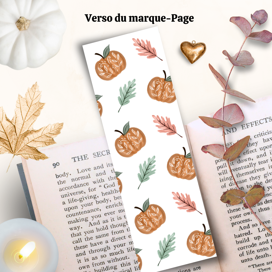 Marque Page "Minuit au Village des Fantômes mignons"