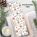 Marque Page "Lecture d'Halloween"