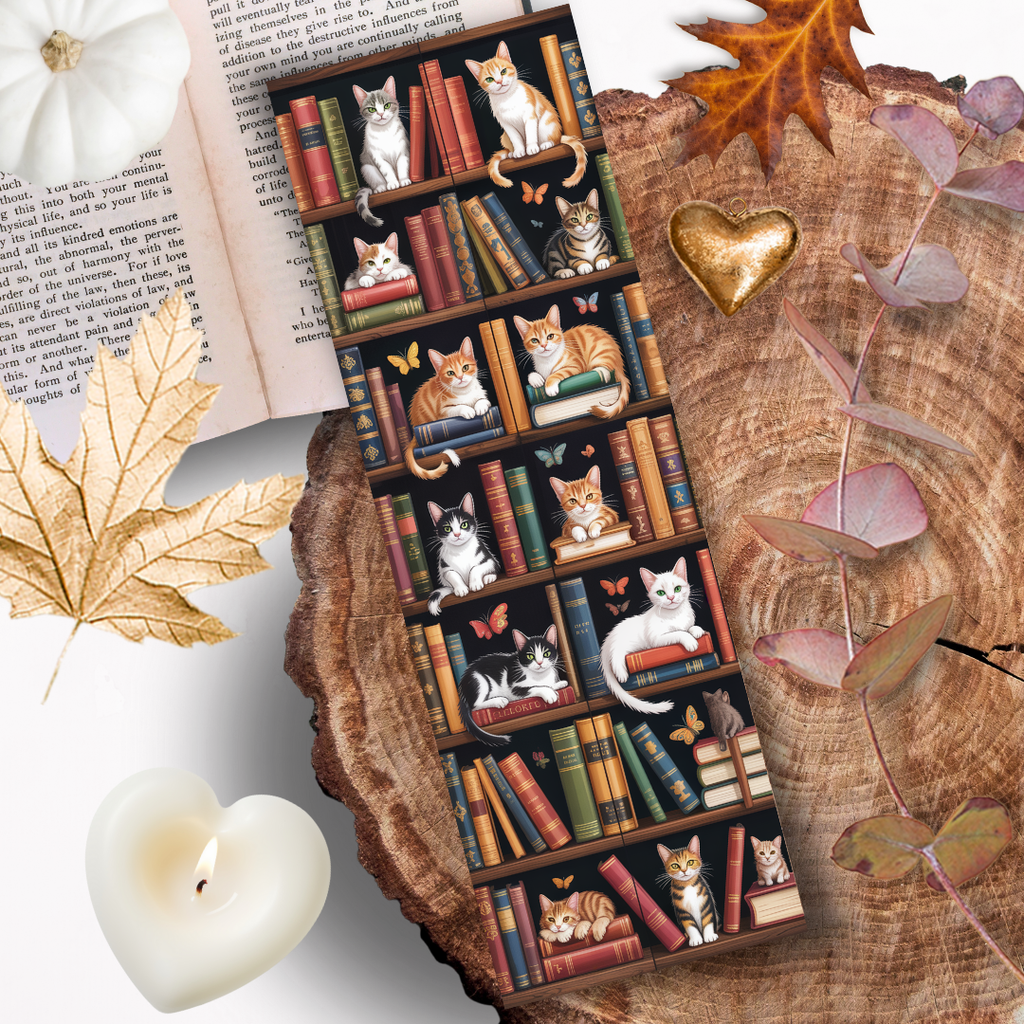 Marque Page "La Librairie des Chats Rêveurs"