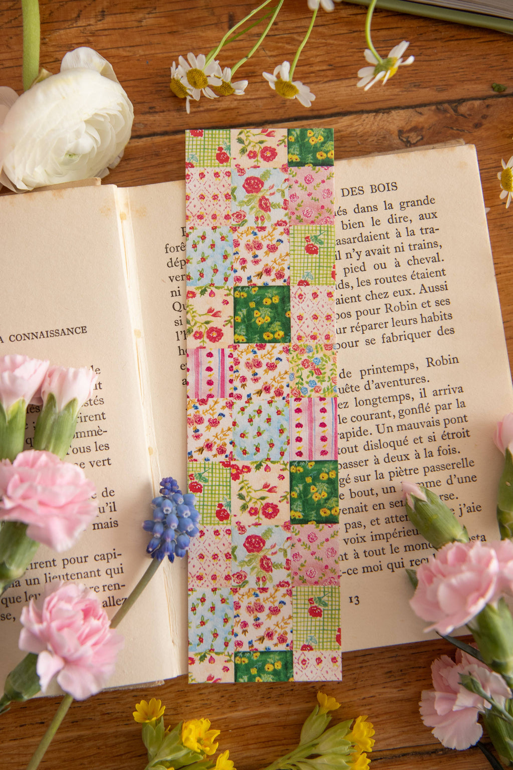 Lot de 3 Marque-pages du Printemps