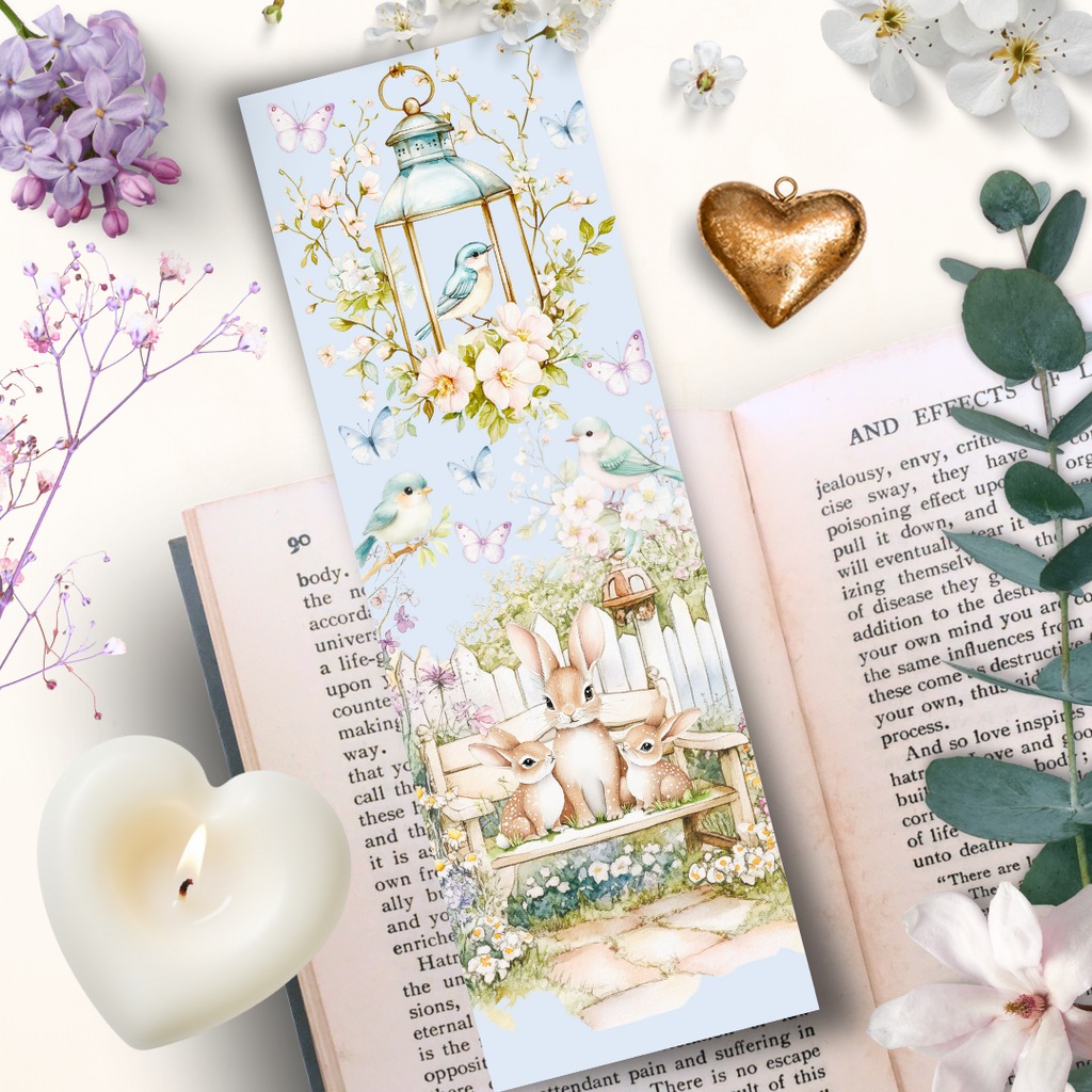 Marque Page "Le Banc des Petits Bonheur"