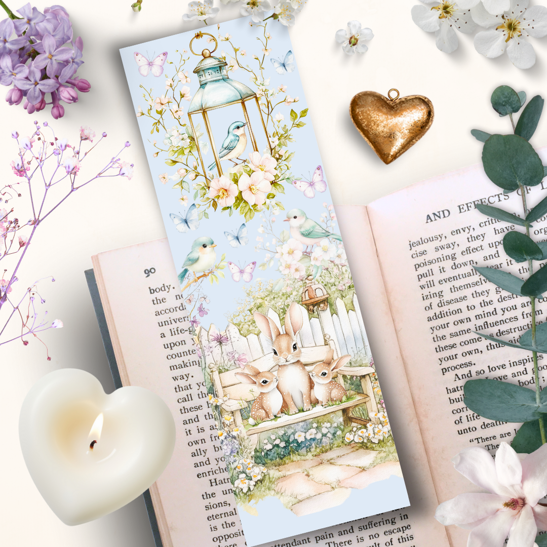 Marque Page "Le Banc des Petits Bonheur"