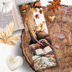 Marque Page "Le repos du chat forestier"
