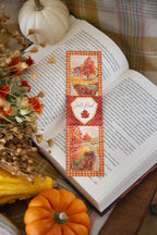 Lot de 3 Marque page d'automne