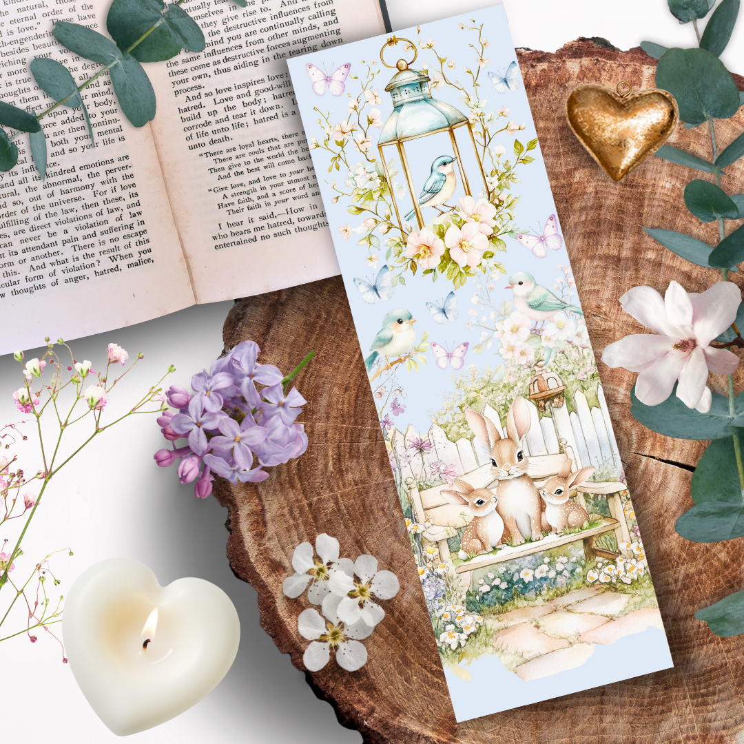 Marque Page "Le Banc des Petits Bonheur"